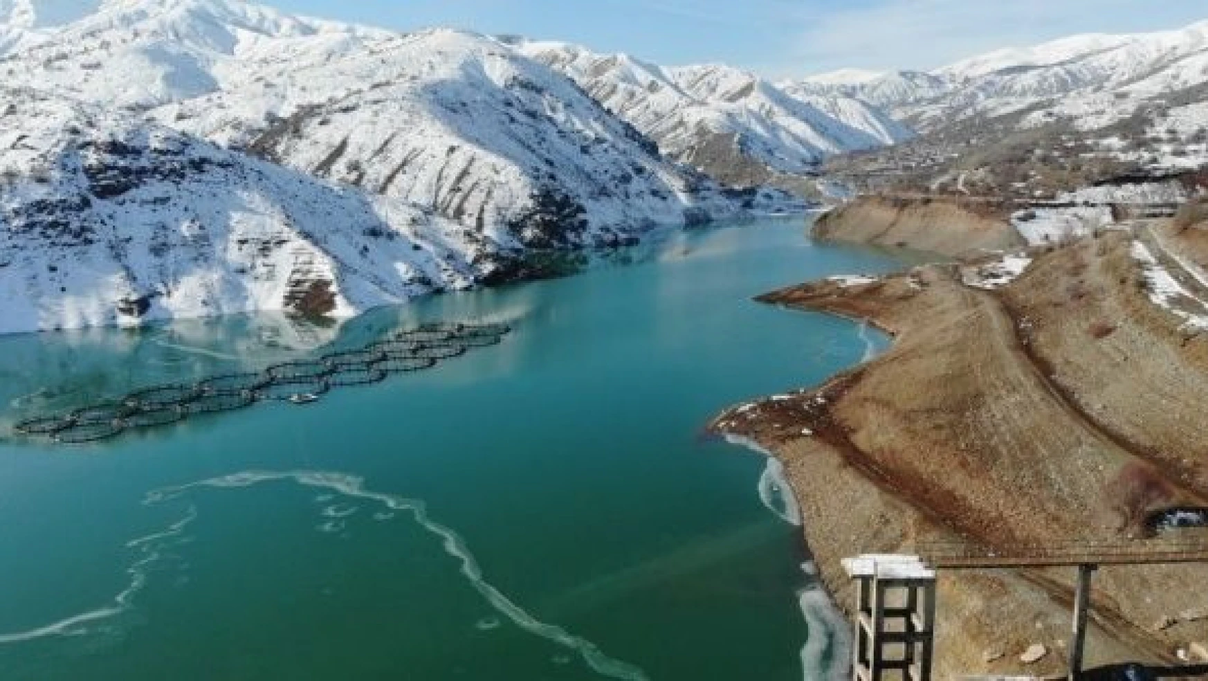 Erzincan barajlarında su seviyeleri alarm veriyor