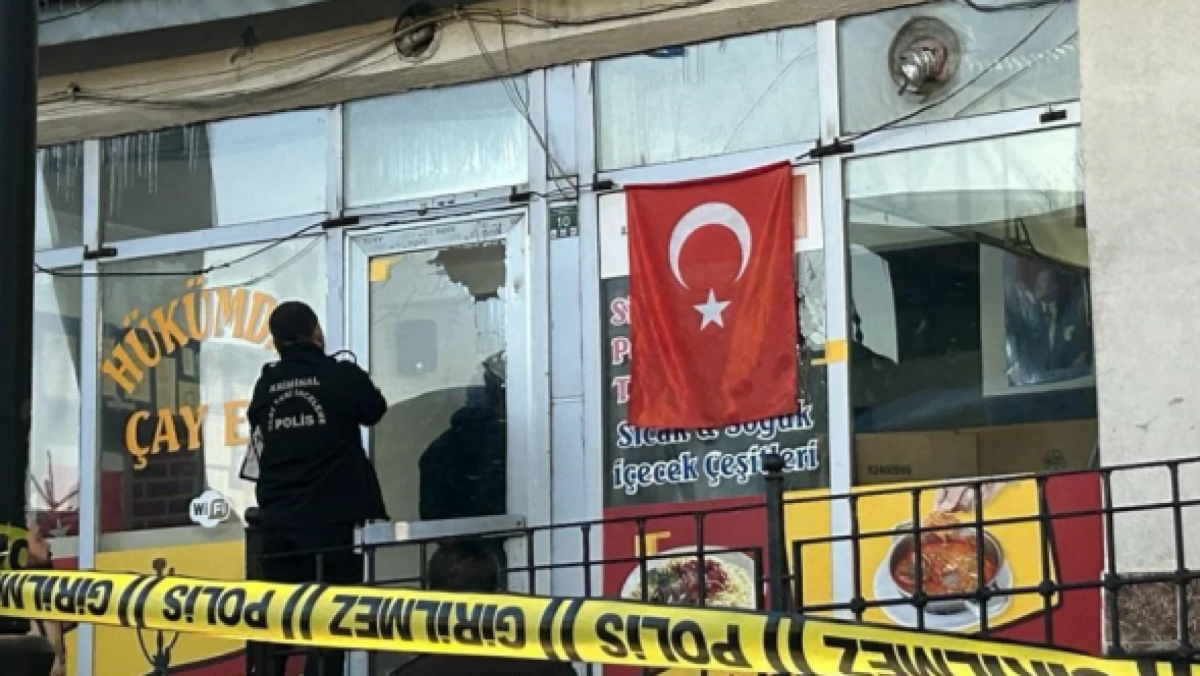 Erzurum'da pompalı tüfekle saldırı