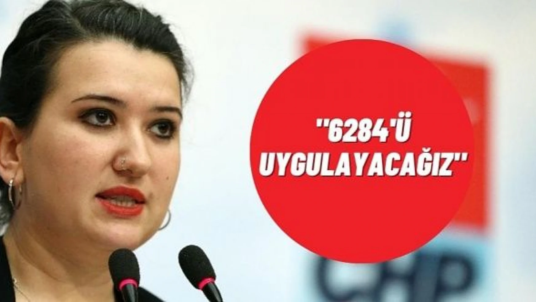 CHP Genel Başkan Yardımcısı Gökçen: '6284'ü uygulayacağız'