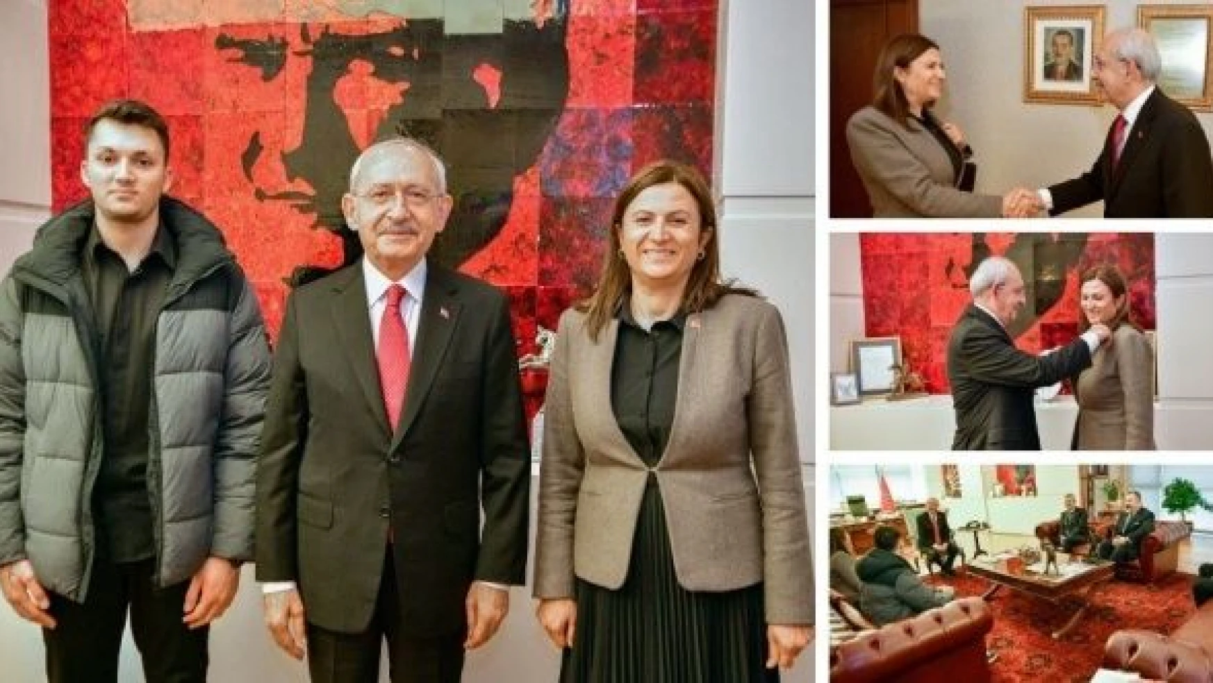 CHP Lideri Kılıçdaroğlu, Avukat Türkan Elçi ile görüştü