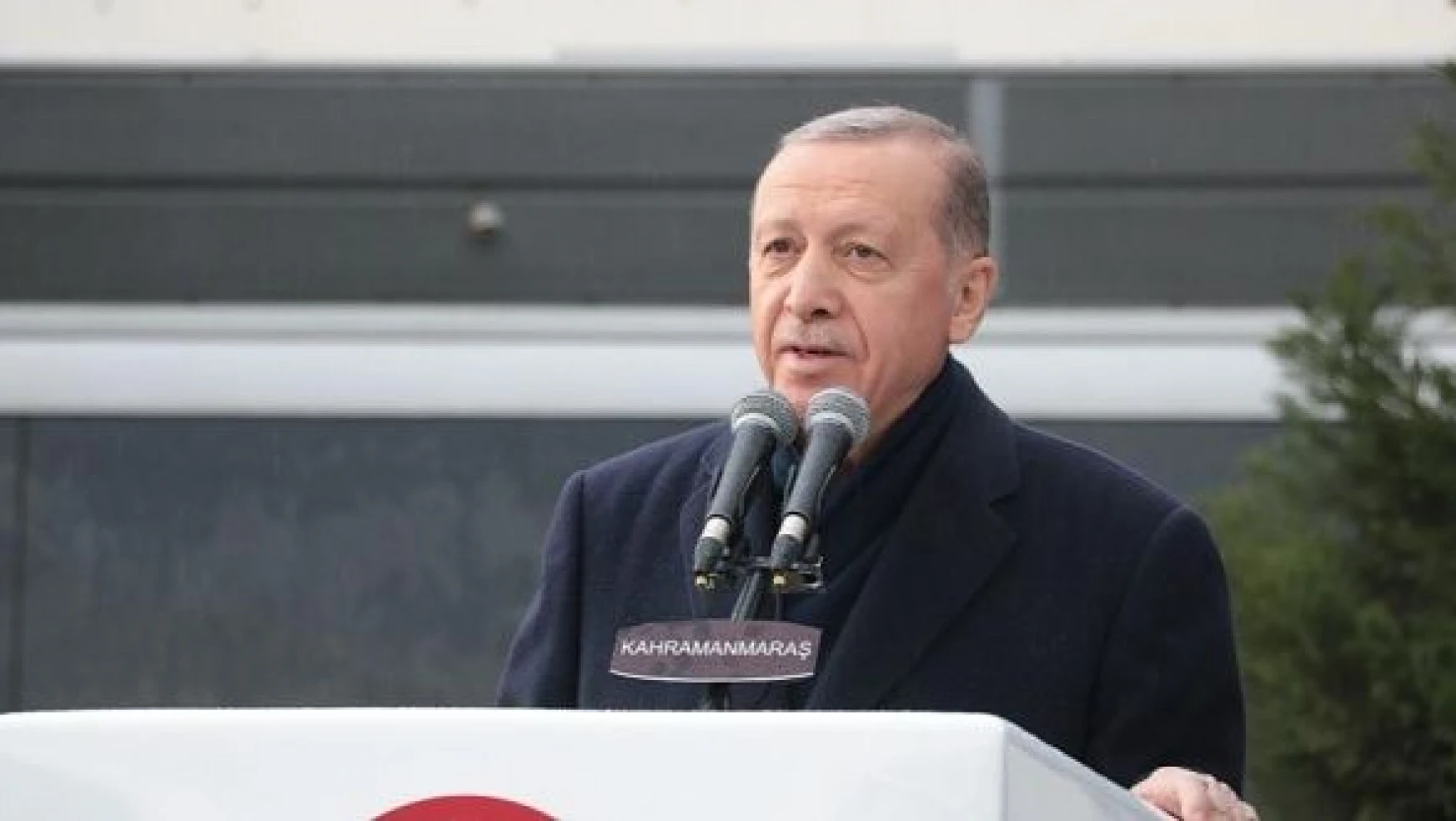 Cumhurbaşkanı Erdoğan: 'Temeli atılan konut sayısı 18 bin'