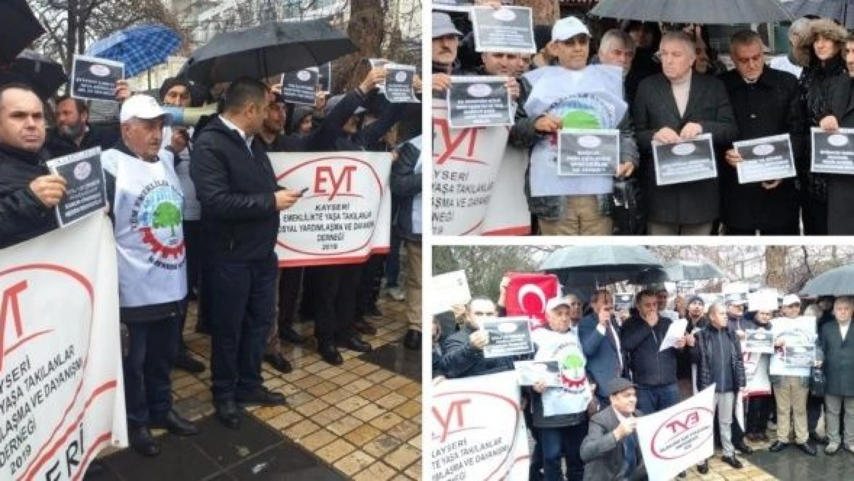 Kayseri EYT Dernek Başkanı Yılmaztürk: ''Hedefe alınan tek şey EYT'li vatandaşın oyu''