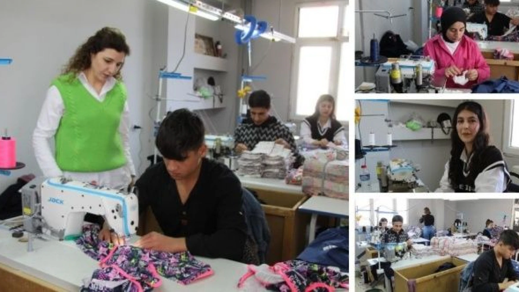 Şırnaklı kadın devlet desteğiyle tekstik atölyesi kurdu