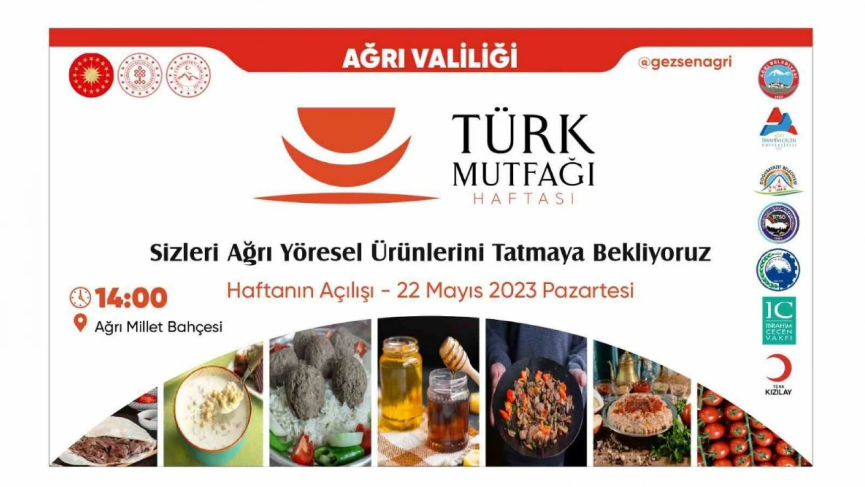Ağrı'nın yöresel lezzetleri Türk Mutfağı Haftası etkinlikleri ile görücüye çıkıyor