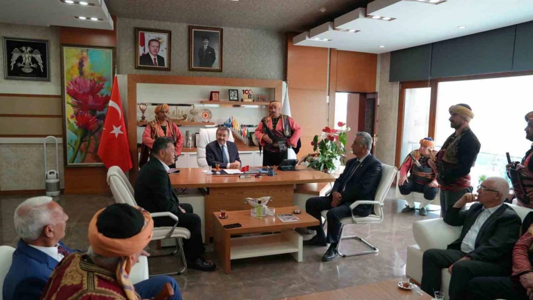 Ankara Kulübü Derneği'nden Başkan Odabaşı'na hayırlı olsun ziyareti