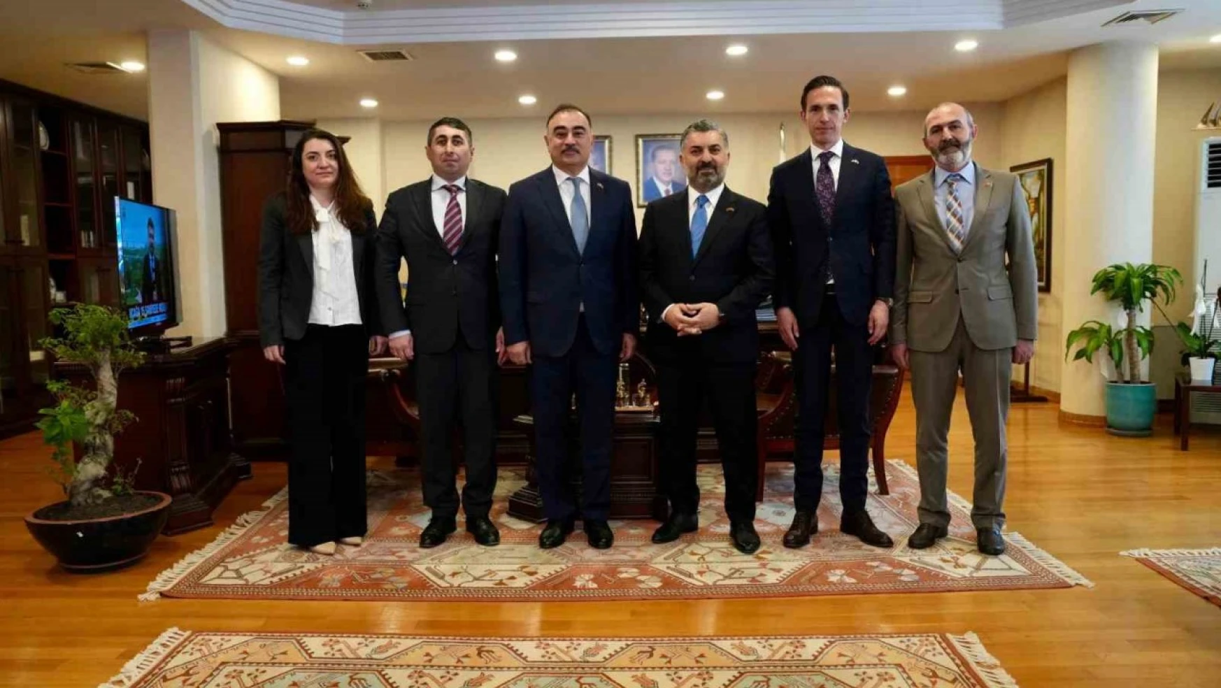 Azerbaycan Ankara Büyükelçisi Reşad Memmedov'dan RTÜK'e ziyaret