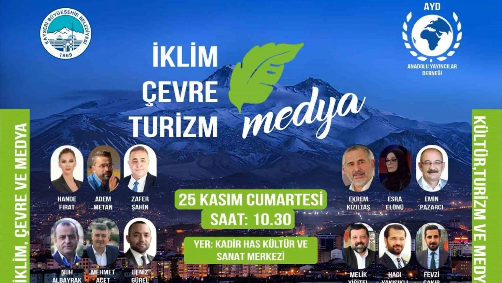 Bakan Özhaseki 'İklim, Çevre ve Turizm Medya' Konferansına katılacak