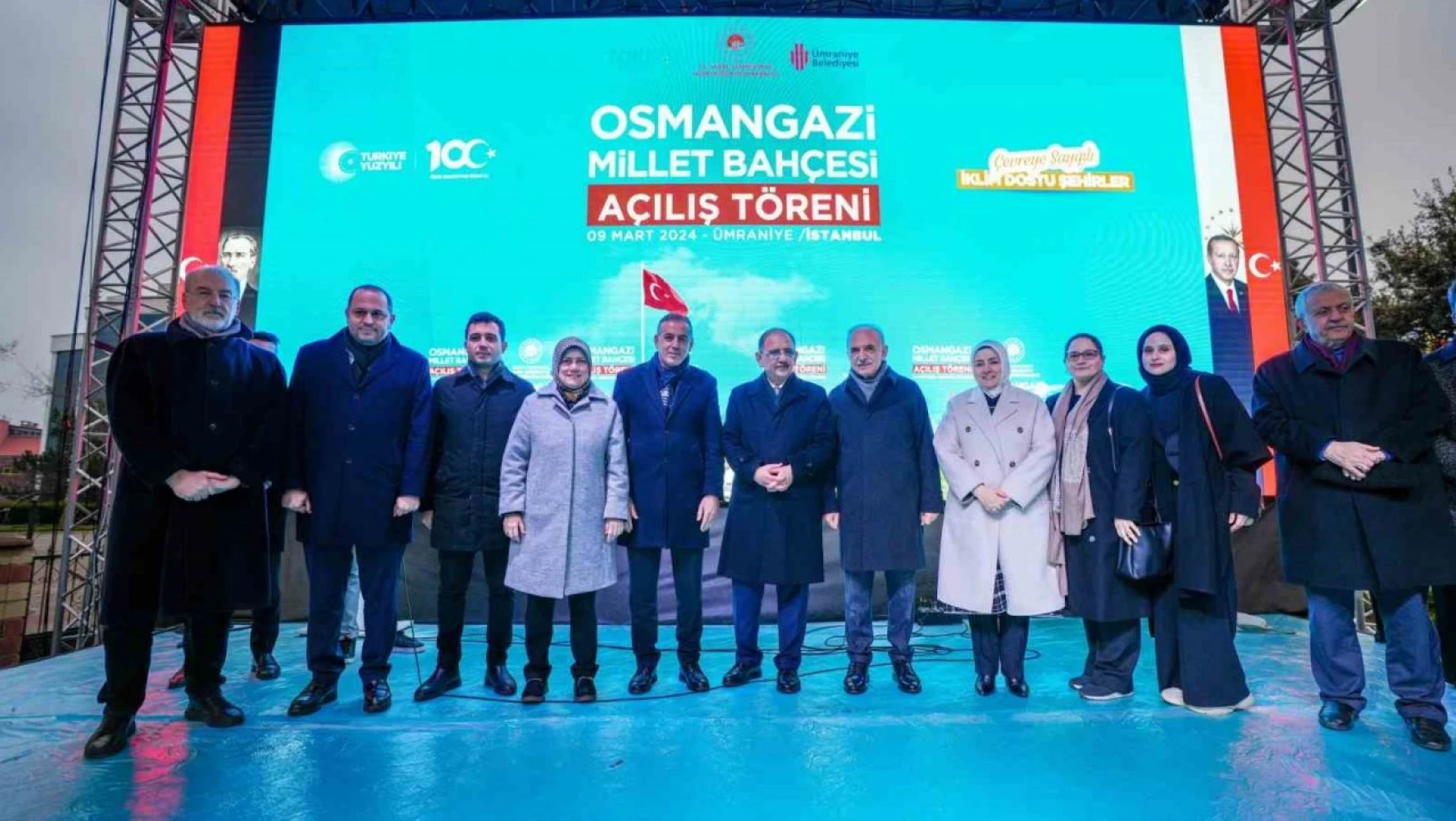 Bakan Özhaseki Ümraniye'de üç projenin açılışını yaptı