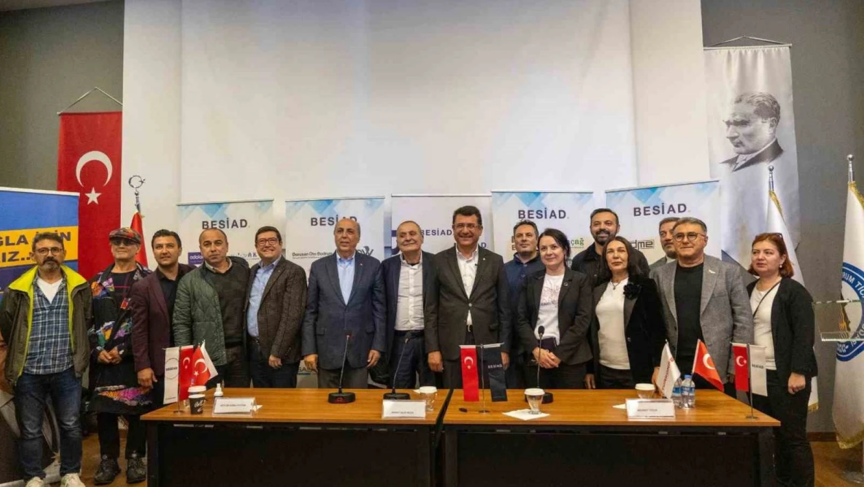 Cumhur İttifakı Bodrum Belediye Başkan Adayı Tosun, iş dünyasına projelerini anlattı