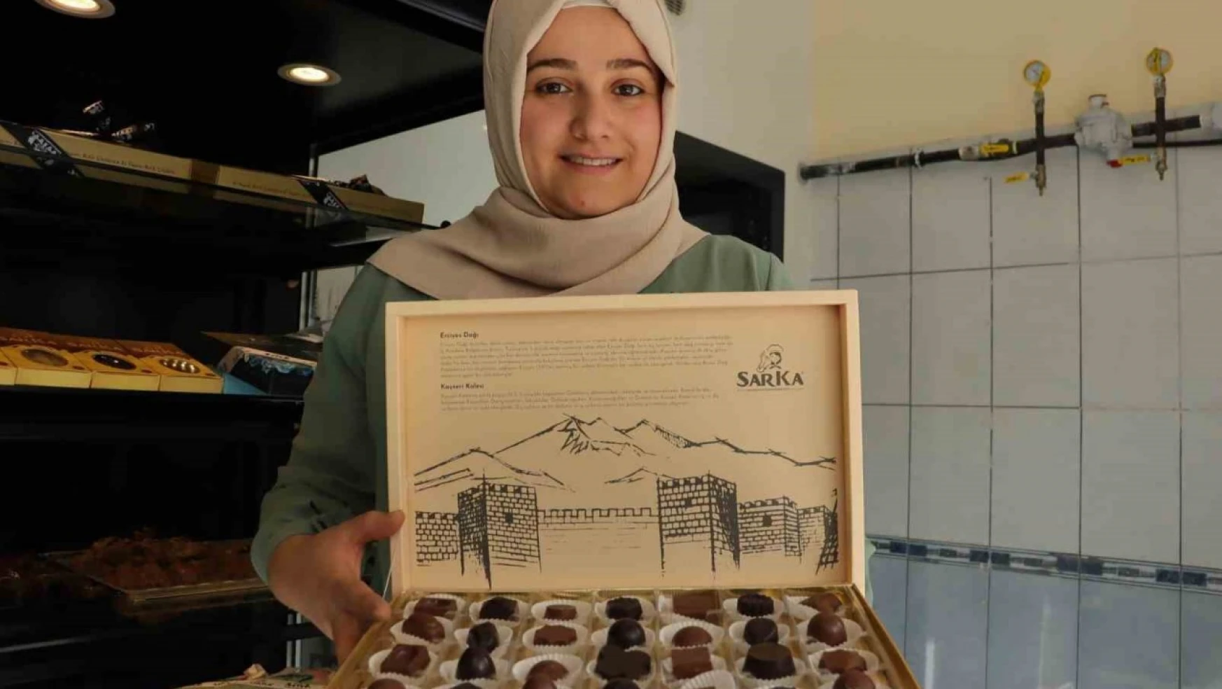 Dünyaca ünlü Belçika çikolatasına rakip Kayseri'den