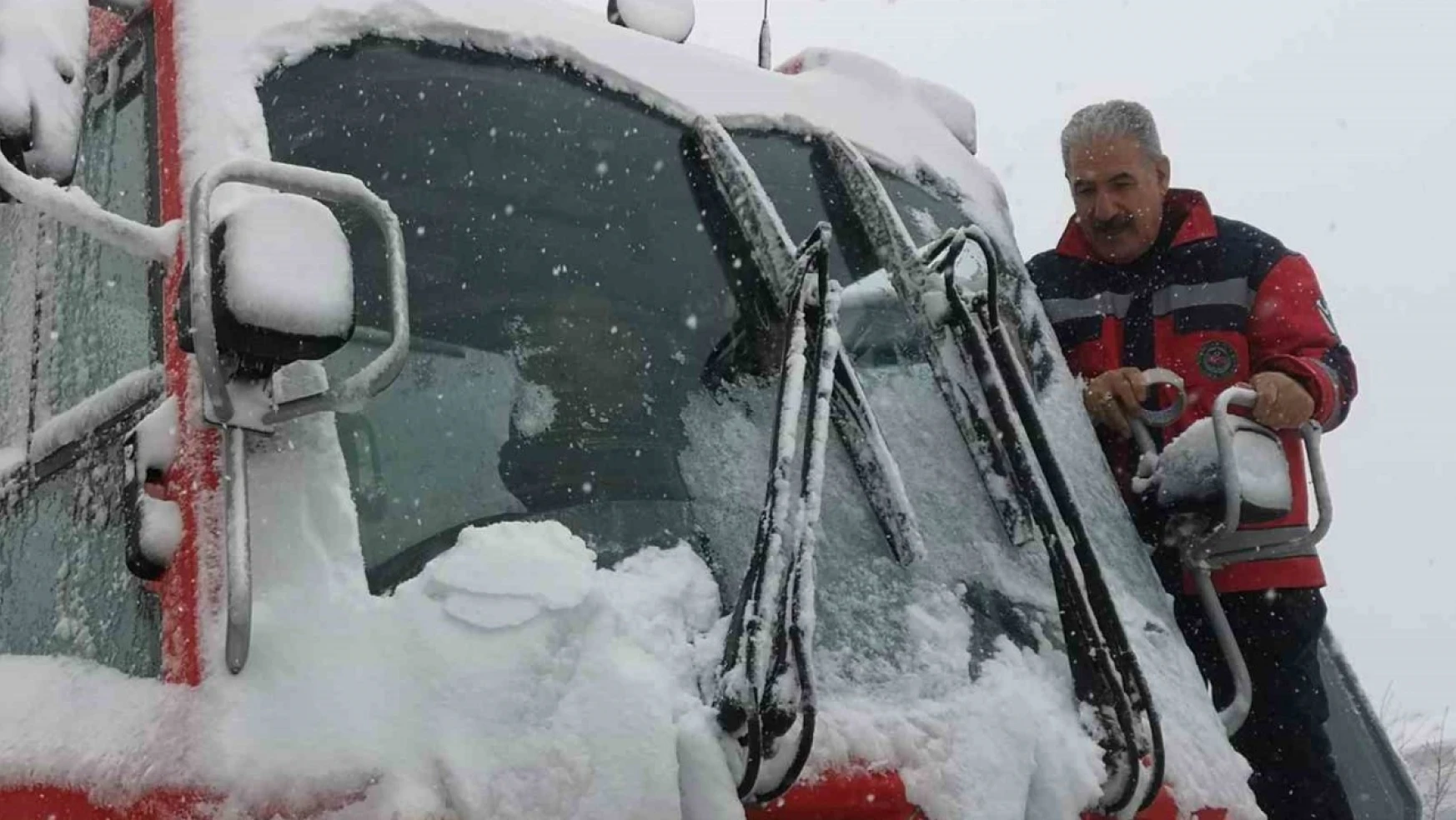 Erzurum'da sağlık personeli kışa hazır