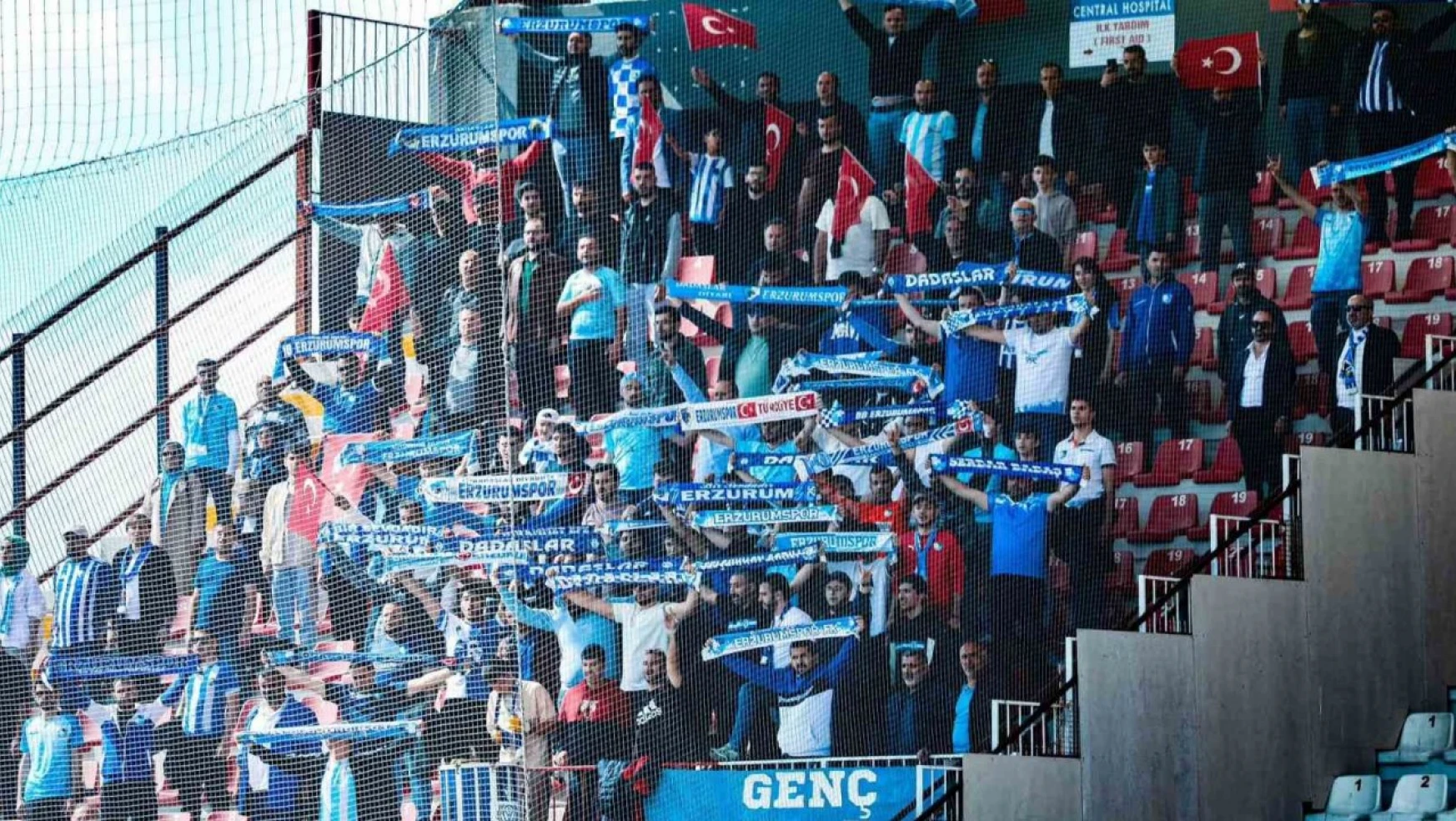 Erzurumspor-Eyüpspor maçı İstanbul'da