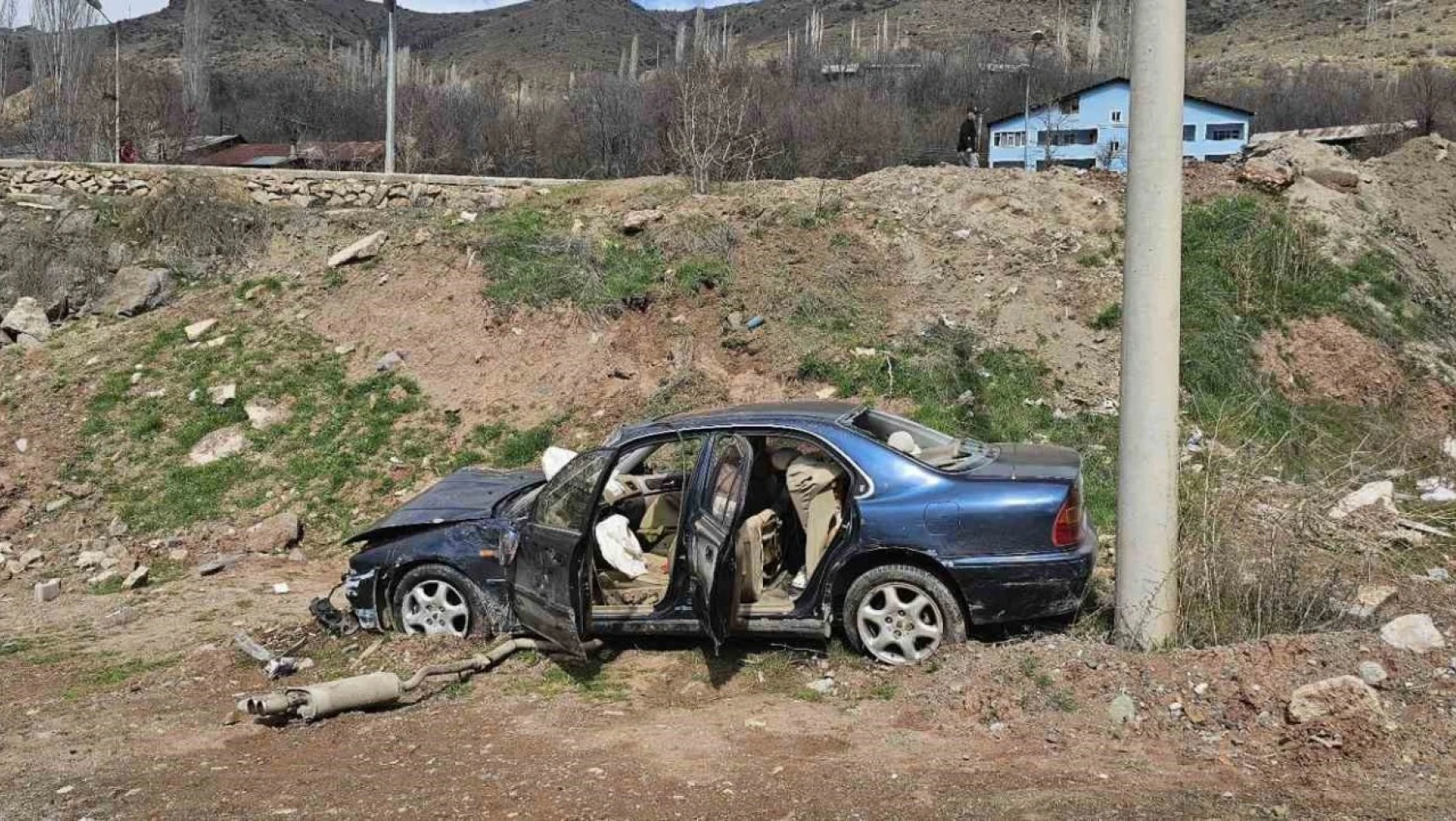 İspir'de feci kaza: 1 ölü