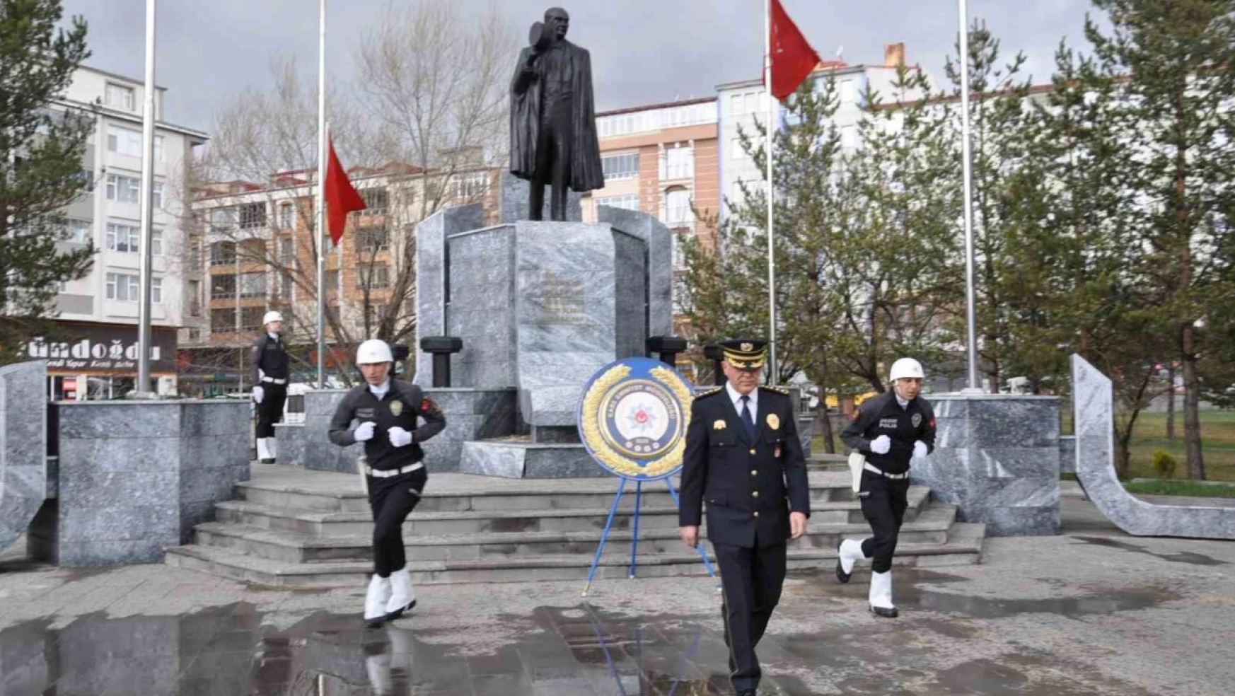 Kars'ta Türk Polis Teşkilatı'nın kuruluş yıl dönümü kutlandı