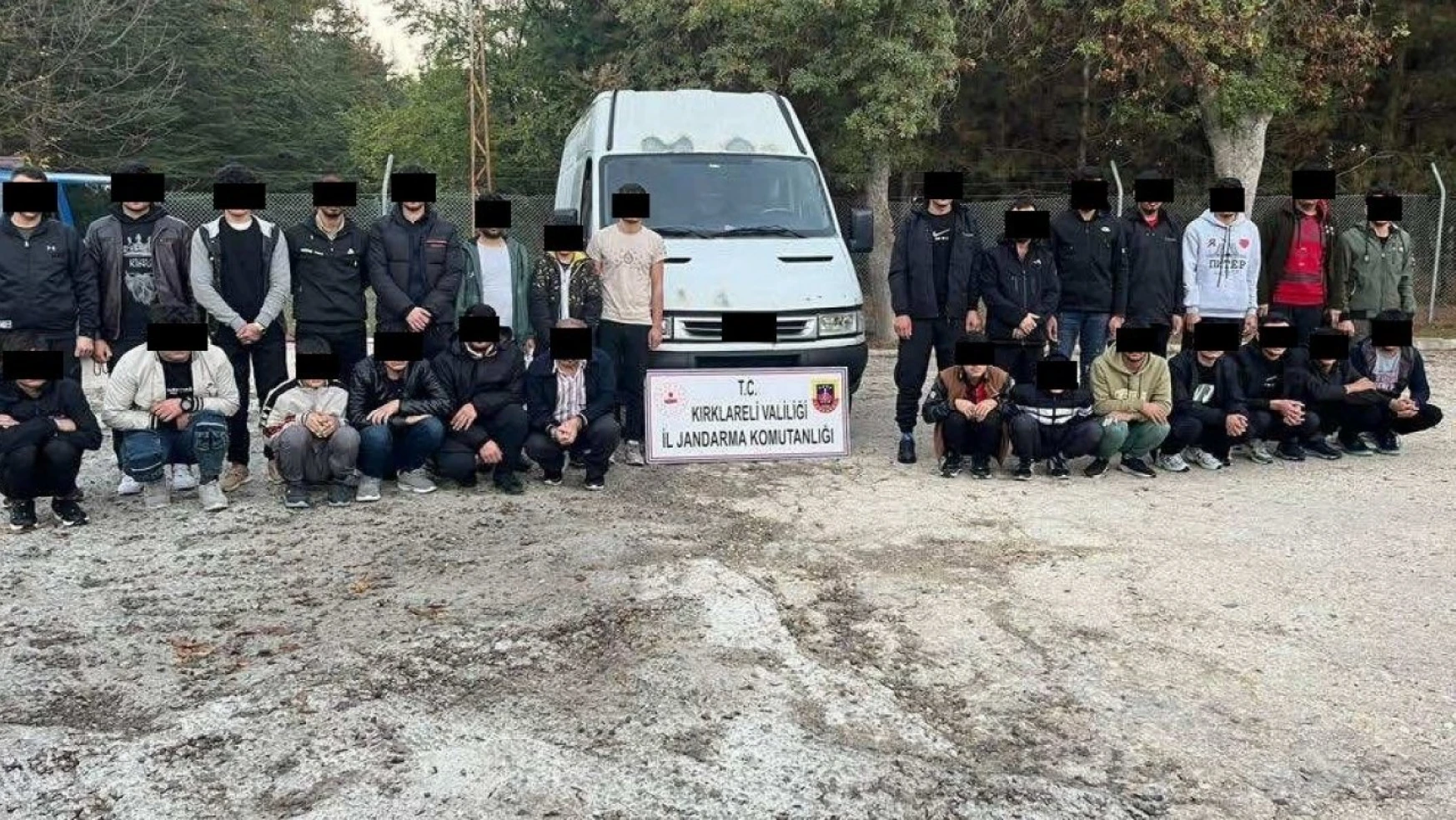 Kırklareli'de 739 kaçak göçmen yakalandı