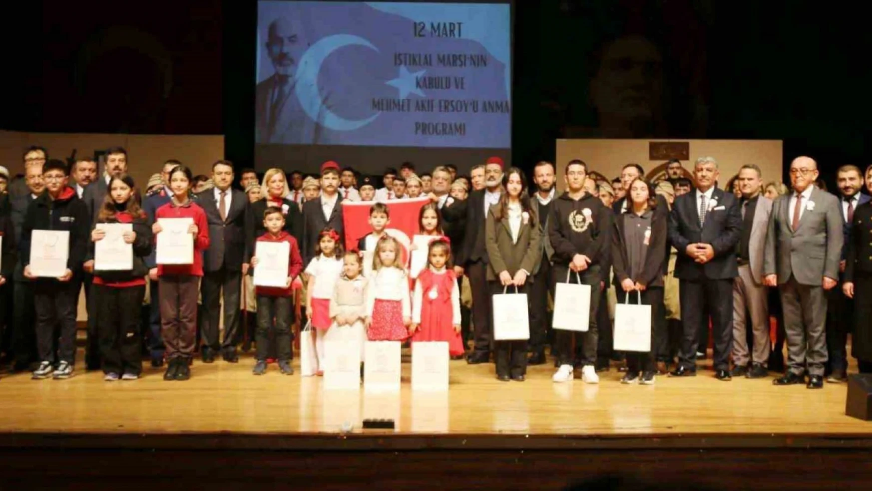 Kütahya'da İstiklal Marşının Kabulü ve Mehmet Akif Ersoy'u Anma Günü programı