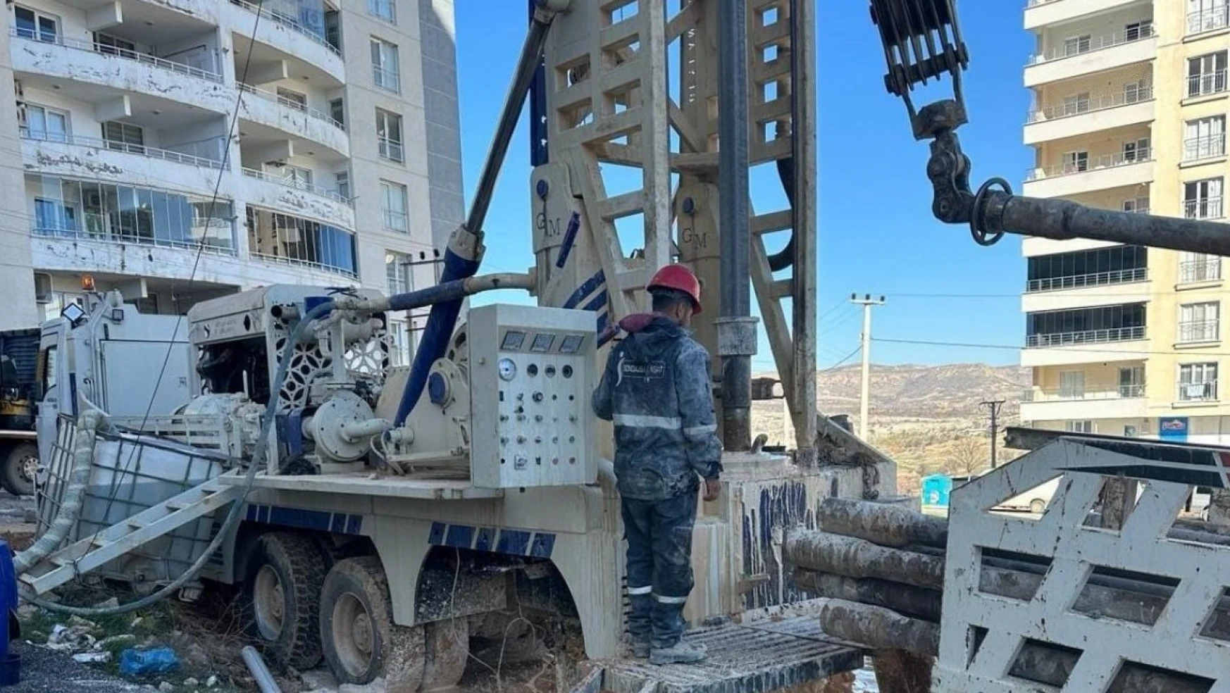 Mardin'de içme suyu çalışmaları devam ediyor