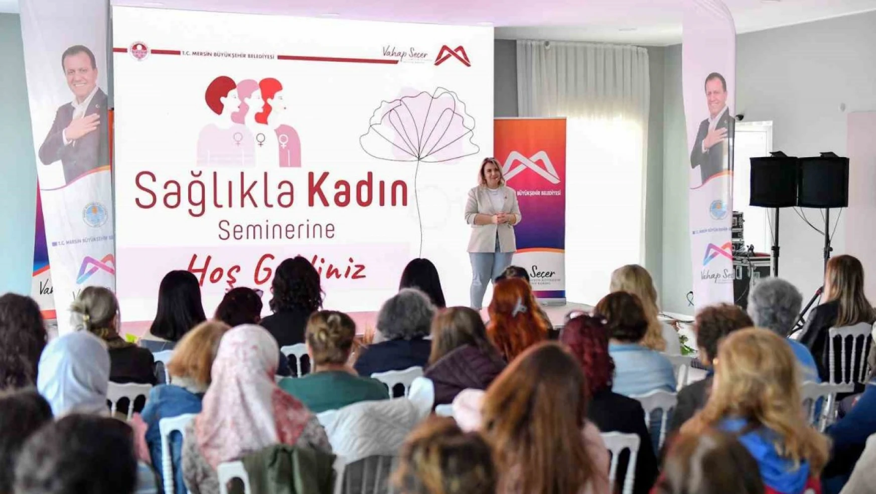 Mersin'de 'Sağlıkla Kadın' semineri düzenlendi