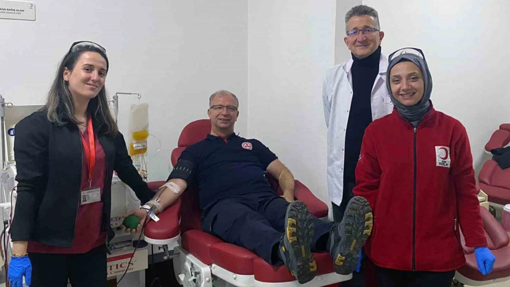 Muğla'da Trombosit Aferez kan bağışı kabulü başladı
