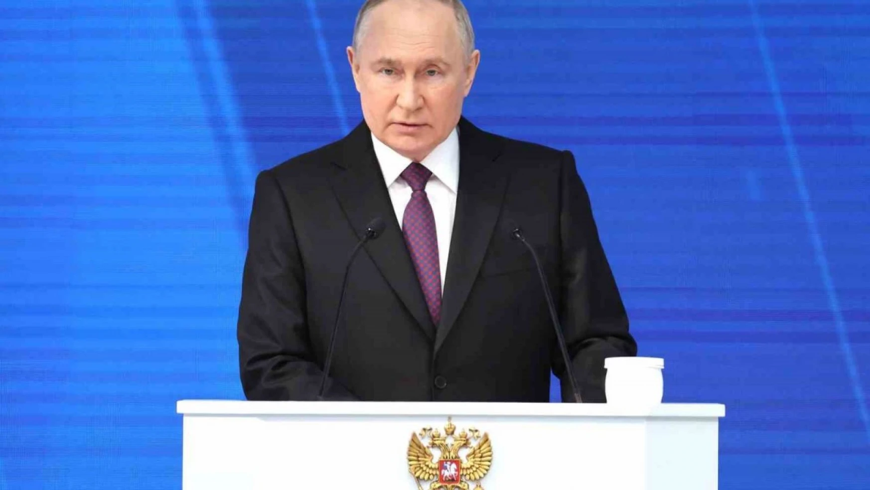 Rusya Devlet Başkanı Putin: 'Onların (Batı) topraklarındaki hedefleri vurabilecek silahlara sahibiz'