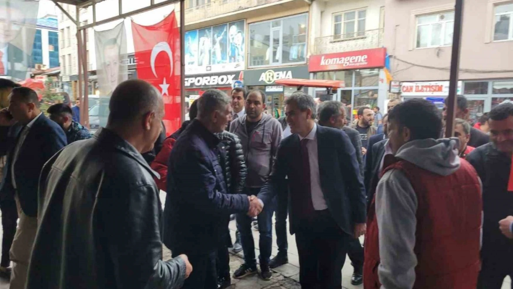 Talip Uzun, Cumhurbaşkanı Erdoğan'a destek için memleketi Sarıkamış'ta