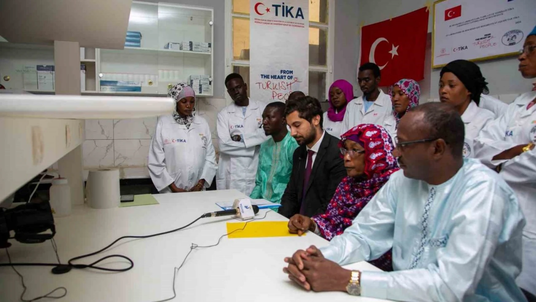 TİKA Çad'da 'biyokimya laboratuvarı' kurulmasına destek verdi