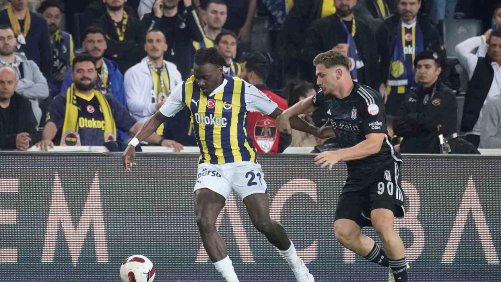 Trendyol Süper Lig: Fenerbahçe: 2 - Beşiktaş: 1 (Maç sonucu)