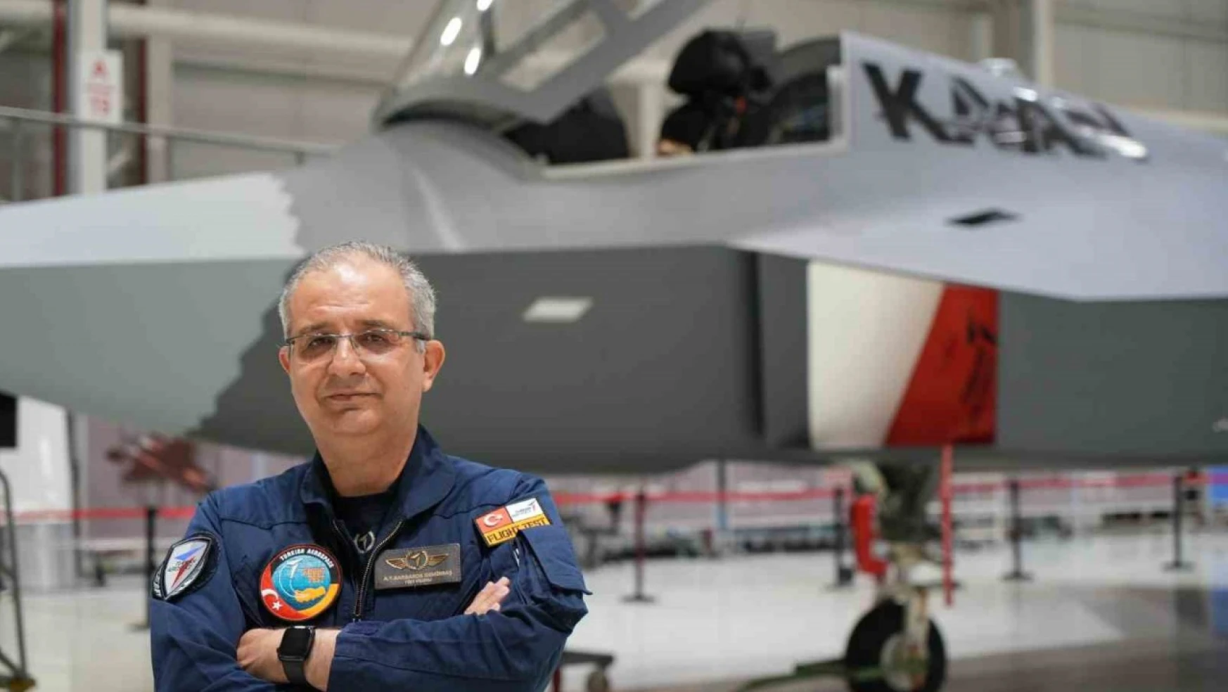 Türkiye'nin Milli Muharip Uçağı KAAN'ın Test Pilotu Demirbaş, Dünya Pilotlar Günü dolayısıyla konuştu