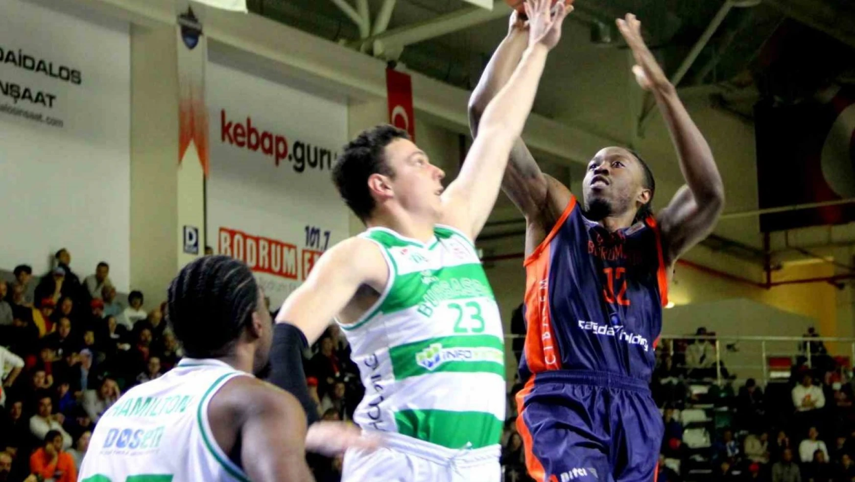 Türkiye Sigorta Basketbol Süper Ligi: Çağdaş Bodrumspor: 87 - Bursaspor: 76