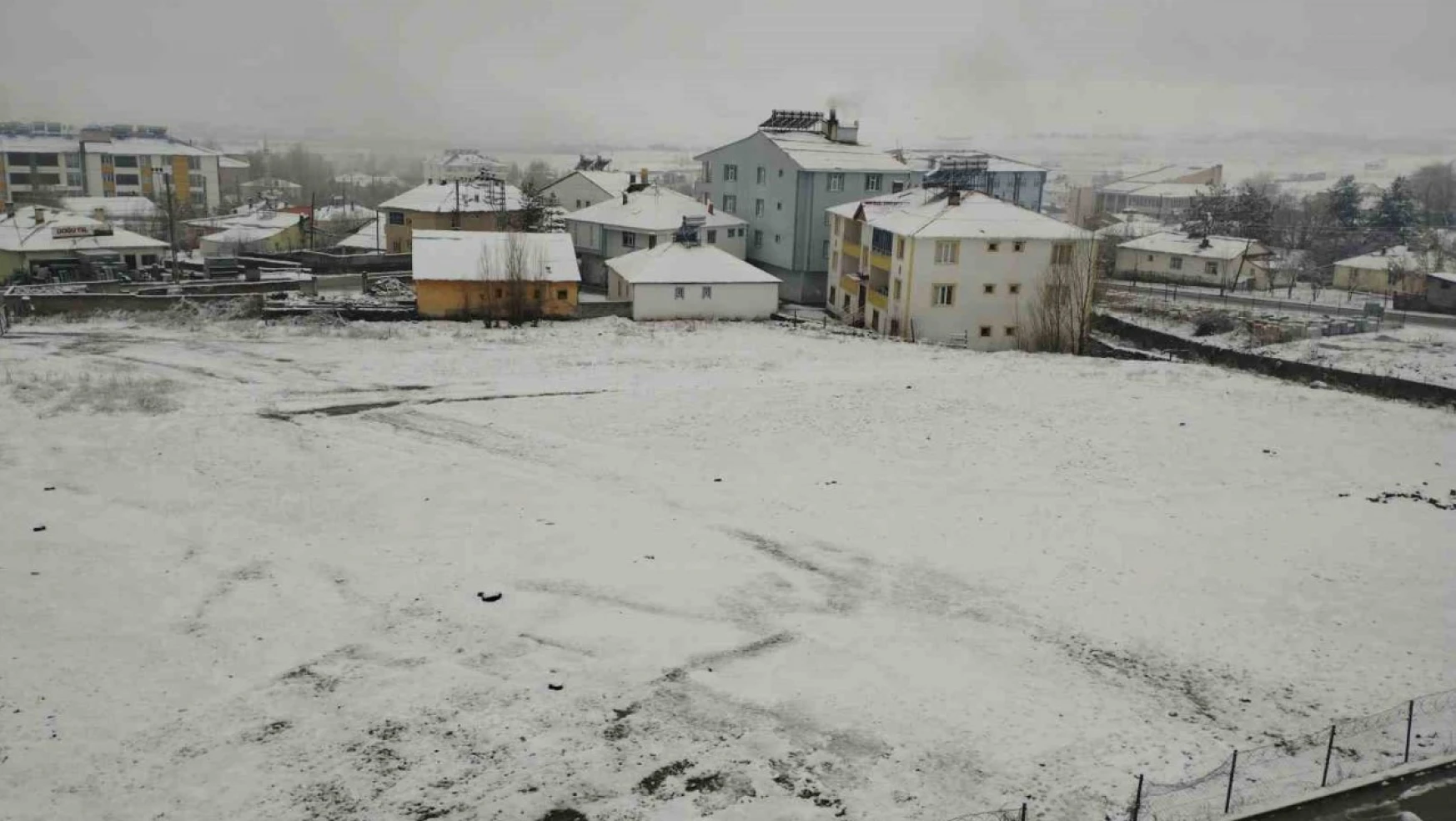 Varto'da kar yağışı