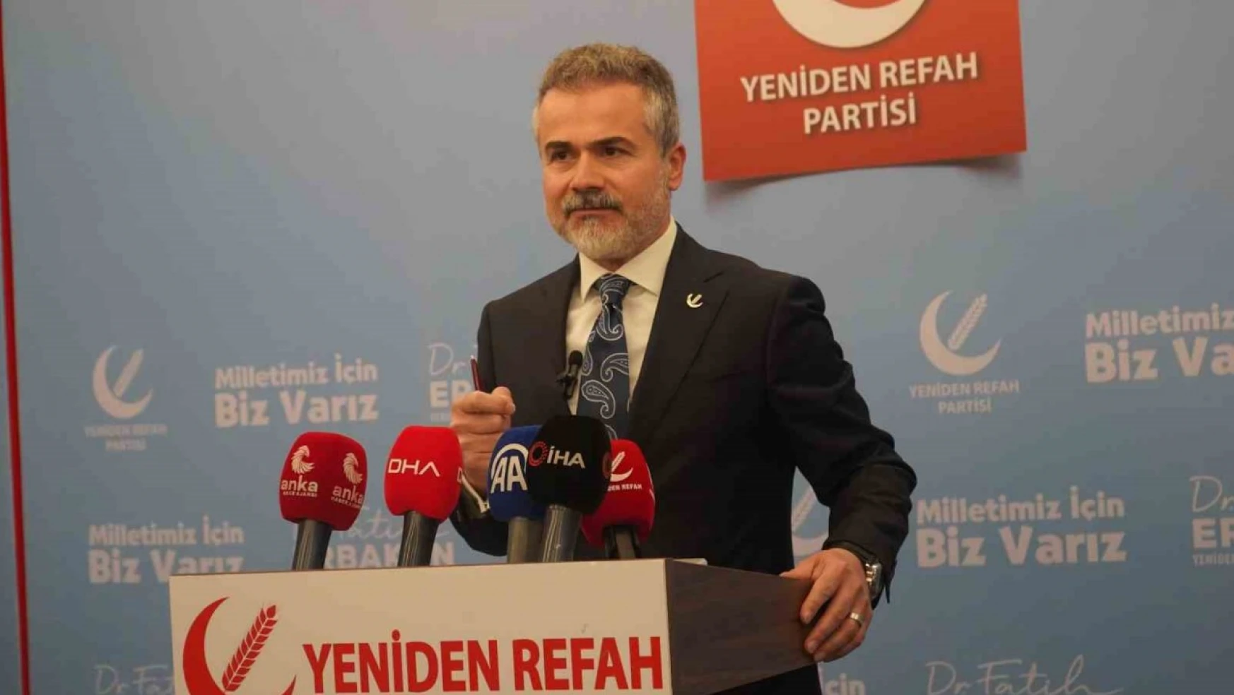 Yeniden Refah Partisi Genel Başkan Yardımcısı Kılıç: 'En düşük emekli aylığının asgari ücret ile eş değer seviyeye çıkarılmasını talep ediyoruz'