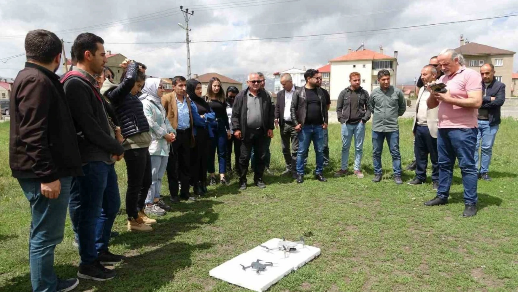 Yüksekova'da zirai mücadelede dron dönemi