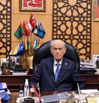 MHP Genel Başkanı Bahçeli, genel merkezde çalışmalara başladı
