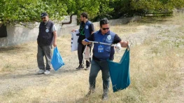 'Su Elçileri'nin 2 bin 83 kilometrelik yolculuğunun 19. gün durağı Erzincan oldu
