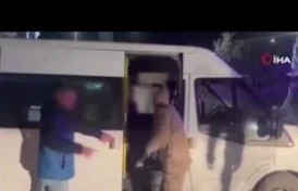 Şehre kaçak girmeye çalışan Afgan göçmenler termal kamera ile yakalandı
