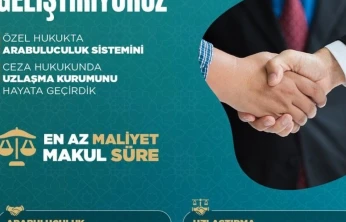 Adalet sisteminde önemli adım: Arabuluculukta rekor uzlaşma sayısı