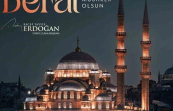 Cumhurbaşkanı Erdoğan'dan Berat Kandili mesajı