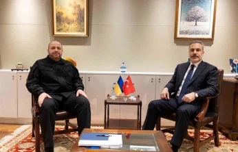 Dışişleri Bakanı Fidan, Ukrayna Ulusal Güvenlik ve Savunma Konseyi Sekreteri Umerov ile görüştü