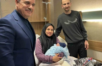 Konya yeni yıla Alparslan bebekle 'merhaba' dedi