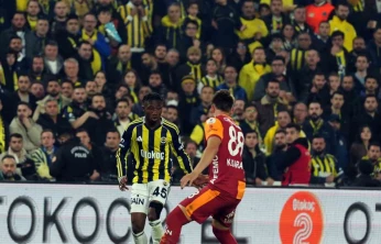 Trendyol Süper Lig: Fenerbahçe:1-Galatasaray:1