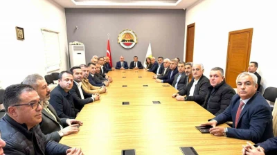 Bakan Yardımcısı Gürcan, DESOB Başkanı Ebedinoğlu ile bir araya geldi