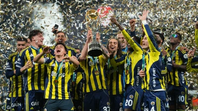 Atatürk olimpiyat'ta kupa coşkusu: fenerbahçe süper kupa'yı kazandı