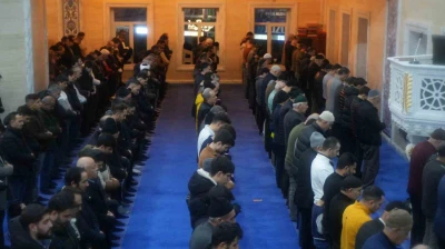 Muş'ta miraç kandili coşkusu yaşandı