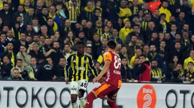 Trendyol Süper Lig: Fenerbahçe:1-Galatasaray:1