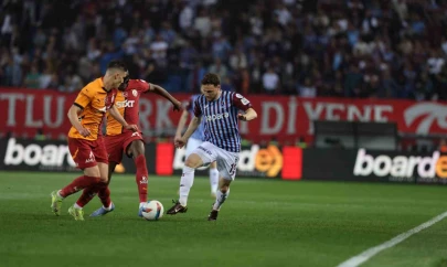 Trendyol Süper Lig: Trabzonspor:0-Galatasaray:2