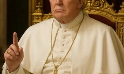 Trump, kendisini 'Papa' olarak gösteren fotoğraf paylaştı