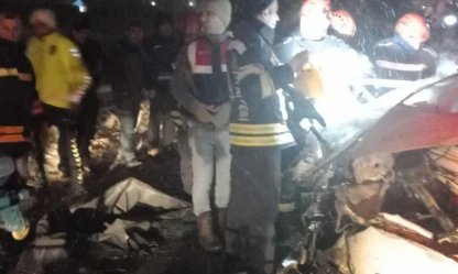 Erzurum'da feci kazada hayatını kaybeden 4 kişinin kimlikleri belli oldu