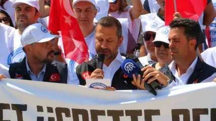 Memur-Sen'den Ankara'da eylem