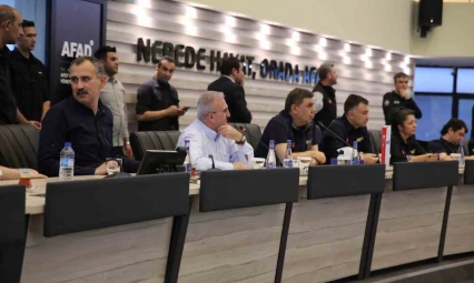 AFAD: 'Türkiye Afet Müdahale Planı devreye alınmıştır'