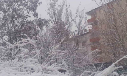 Ağrı'da Mart'ta kar sürprizi: Şehir beyaza büründü